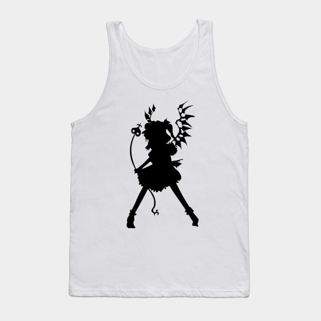 Flandre Scarlet (Black) - Touhou Project Tank Top by SleepyFroggy